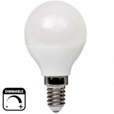 Λάμπα LED Σφαιρική 6W E14 230V 600lm Ντιμαριζόμενη 3000K Θερμό Φως 13-14126009